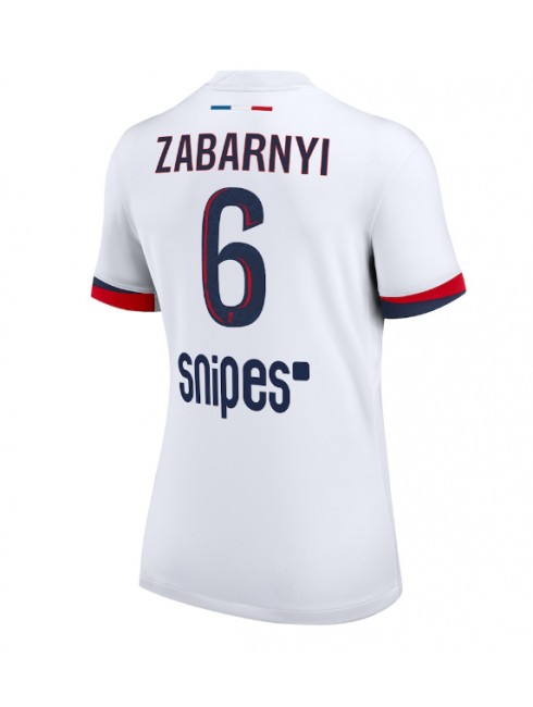 Paris Saint-Germain Illia Zabarnyi #6 Replika Borta Kläder Dam 2025-26 Kortärmad Paris Saint-Germain Illia Zabarnyi #6 Replika Borta Kläder Dam 2025-26 Kortärmad
